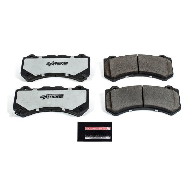 Power Stop 09-18 Nissan GT-R Front Z26 Extreme Street Brake Pads w/Hardware