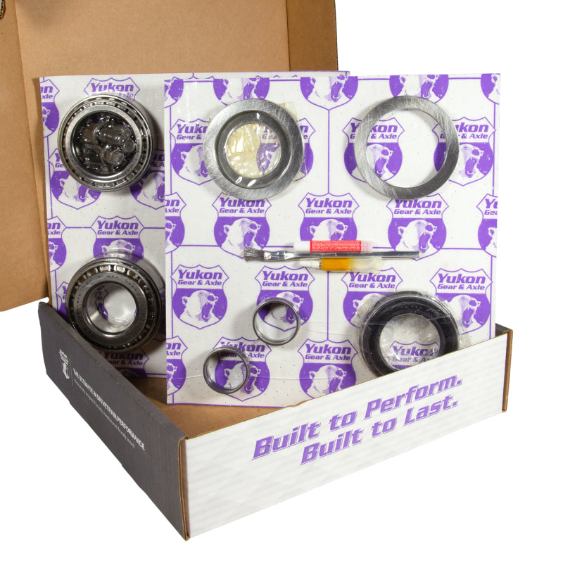 Yukon 9.5in GM 4.11 Rear Ring & Pinion Install Kit 33 Spline Positraction Axle Bearing and Seals