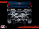AWE Tuning 2015+ Ford F-150 0FG Dual Exit Performance Exhaust System w/5in Diamond Black Tips