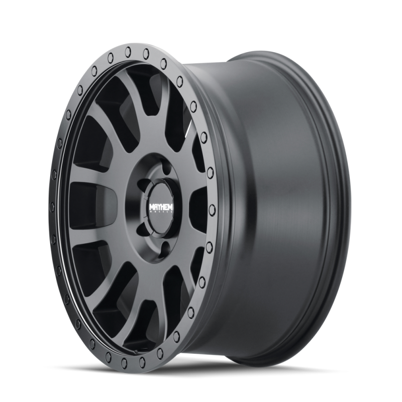 Mayhem 8302 Scout 20x9 / 8x165.1 BP / 0mm Offset / 130.8mm Hub Matte Black Wheel