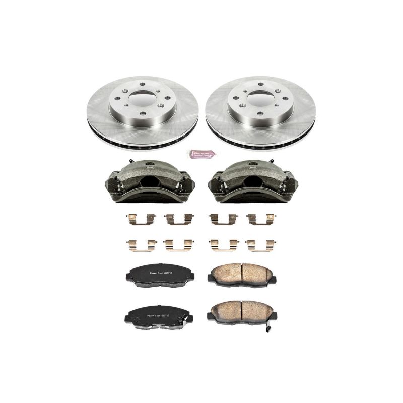 Power Stop 98-99 Acura CL Front Autospecialty Brake Kit w/Calipers