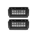 Westin HDX Flush Mount B-FORCE LED Light Kit (Set of 2) w/wiring harness - Black