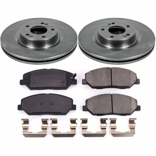 Power Stop 09-11 Hyundai Genesis Front Autospecialty Brake Kit