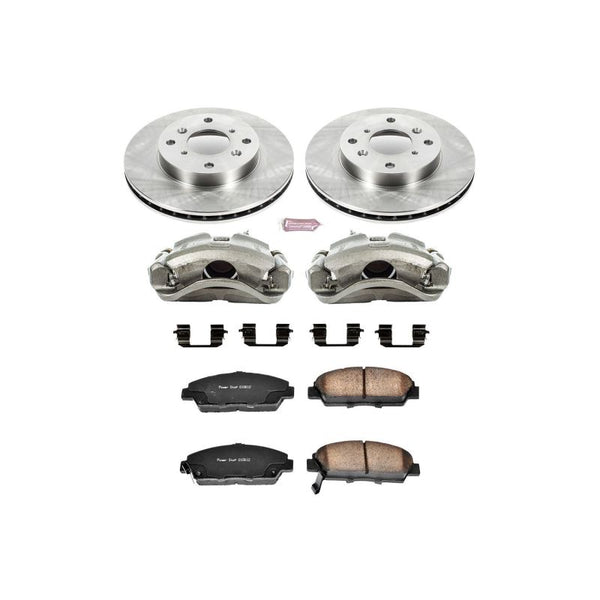 Power Stop 92-96 Honda Prelude Autospecialty Kit w/ Calipers - Front
