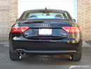 AWE Tuning Audi B8 A5 2.0T Touring Edition Single Outlet Exhaust - Polished Silver Tips