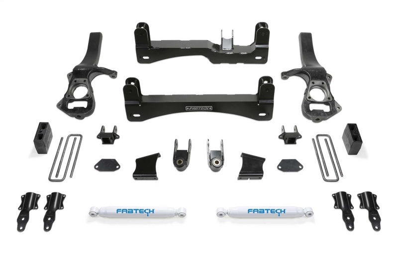 Fabtech 2019 GM C1500 2WD 6in Basic System w/Perf. Shocks