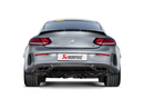 Akrapovic 16-17 AMG C63 Coupe Evolution Line Cat Back (Titanium) w/ Carbon Tips (Req. Link Pipe)