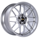 BBS RG-R 18x8.5 5x120 ET13 Diamond Silver Wheel -82mm PFS/Clip Required