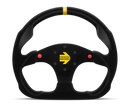 Momo MOD30 Buttons Steering Wheel 320 mm -  Black Suede/Black Spokes/1 Stripe