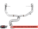 AWE Tuning VW MK7 Golf Alltrack/Sportwagen 4Motion Track Edition Exhaust - Polished Silver Tips