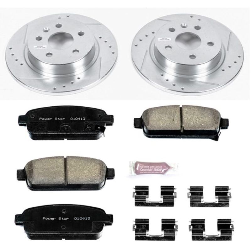 Power Stop 13-18 Buick Encore Rear Z23 Evolution Sport Brake Kit