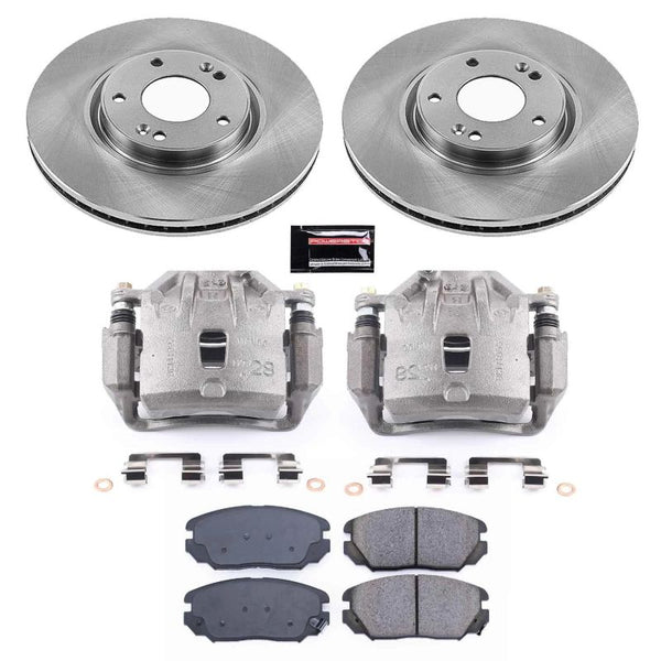 Power Stop 09-11 Hyundai Azera Front Autospecialty Brake Kit w/Calipers