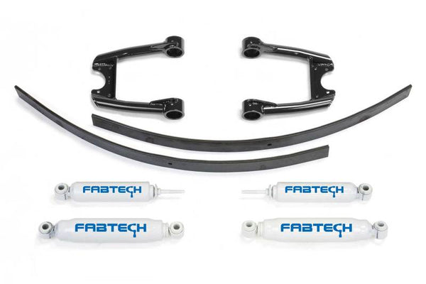 Fabtech 84-95 Toyota Pickup 2WD 5 Lug 3.5in Perf. System w/Perf. Shocks