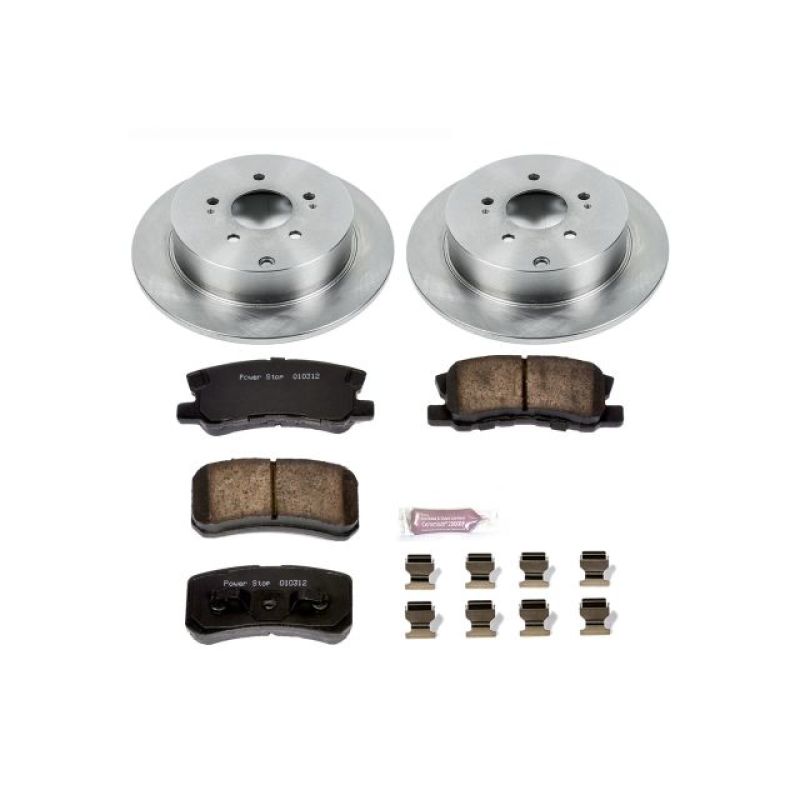 Power Stop 04-11 Mitsubishi Endeavor Rear Autospecialty Brake Kit