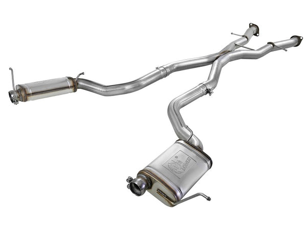 aFe MACHForce XP 12-17 Jeep Grand Cherokee WK2 SRT8 V8-6.4L 304SS Cat-Back Exhaust w/o Resonator