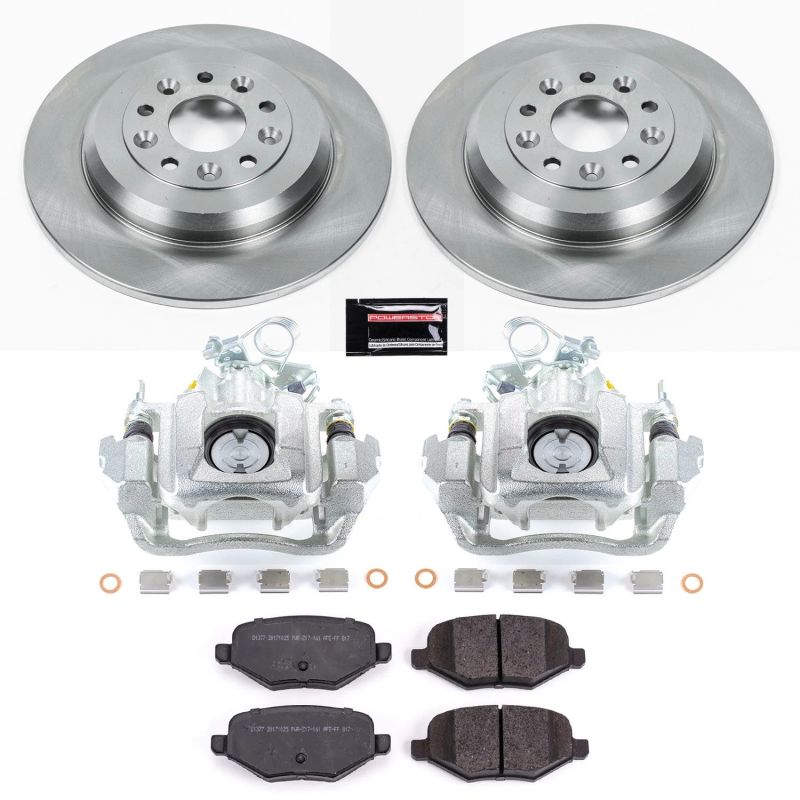 Power Stop 11-15 Ford Edge Rear Autospecialty Brake Kit w/Calipers