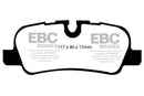 EBC 05-10 Land Rover LR3 4.4 Extra Duty Rear Brake Pads