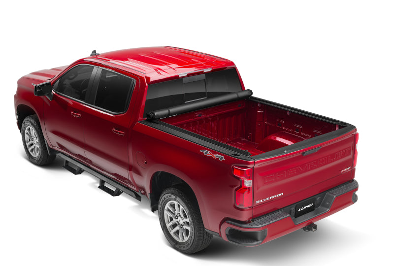 Lund 2019 Chevrolet Silverado 1500 (5.5ft. Bed) Genesis Roll Up Tonneau Cover - Black