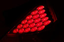 ANZO 2003-2005 Nissan 350Z LED Taillights Red