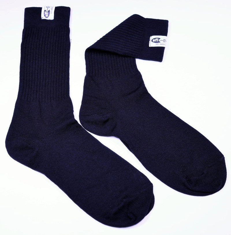 RaceQuip Black SFI 3.3 Fr Socks Large 10-11