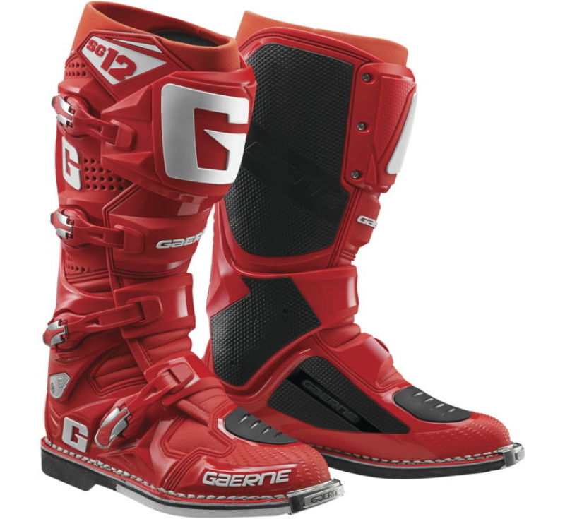 Gaerne Sg12 Boot Solid Red 9.5
