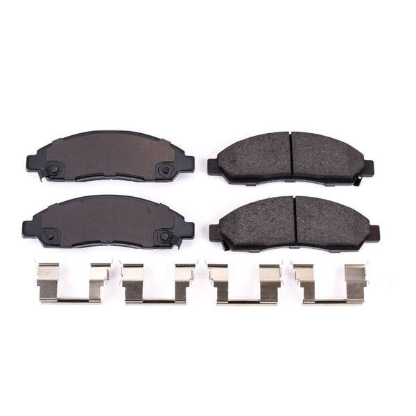 Power Stop 04-08 Chevrolet Colorado Front Z17 Evolution Ceramic Brake Pads w/Hardware