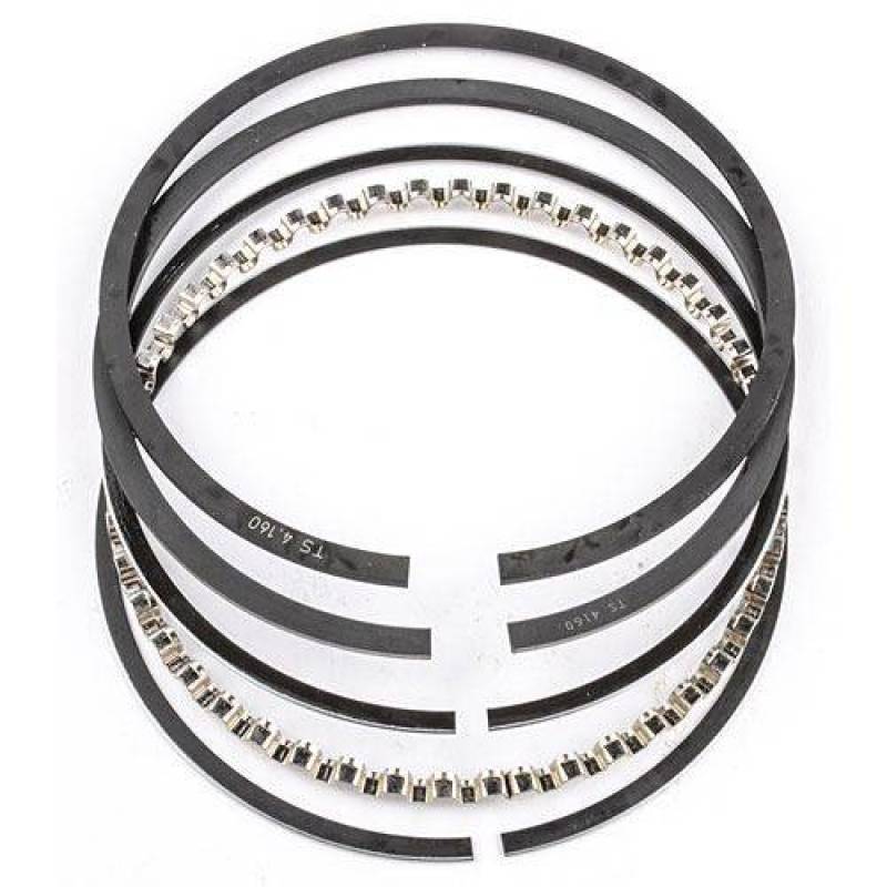 Mahle Rings Gas Nitride Steel Perf Top Compression Ring 4.625in x .043in .170 RW Plain Ring Set