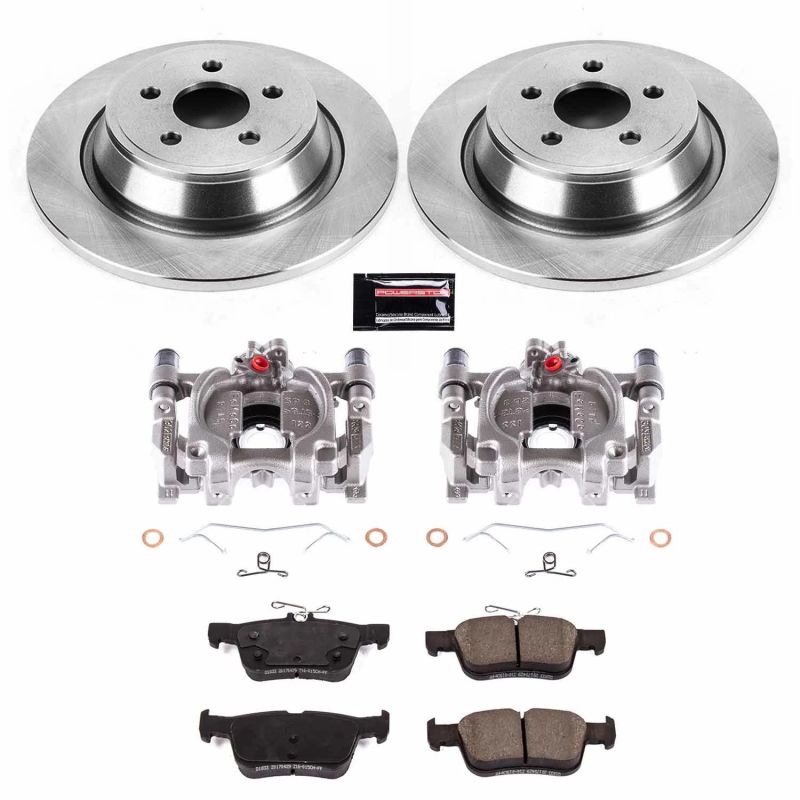 Power Stop 17-18 Lincoln Continental Rear Autospecialty Brake Kit w/Calipers