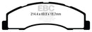 EBC 08+ Ford Econoline E150 4.6 Greenstuff Front Brake Pads