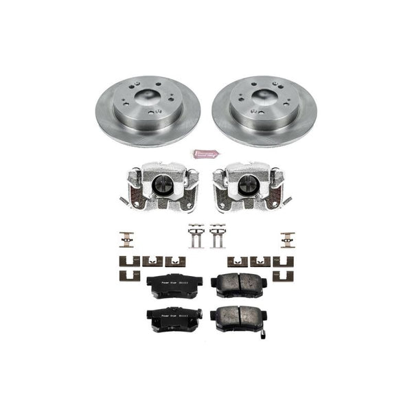 Power Stop 13-15 Acura ILX Rear Autospecialty Brake Kit w/Calipers