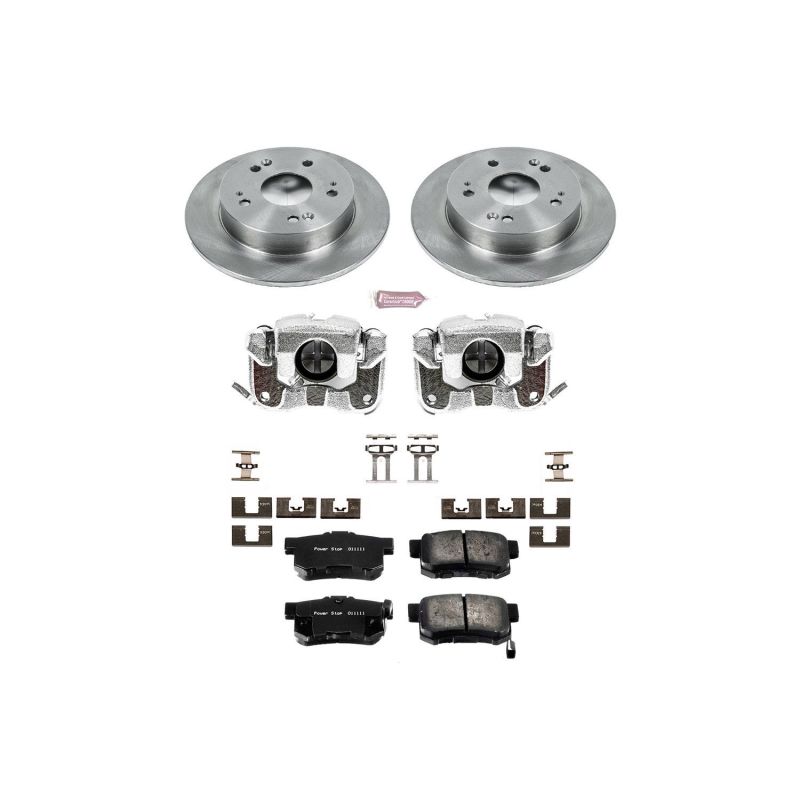 Power Stop 13-15 Acura ILX Rear Autospecialty Brake Kit w/Calipers