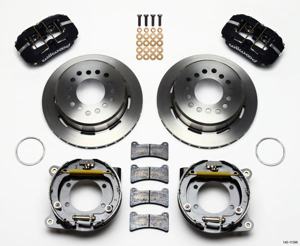 Wilwood Dynapro Low-Profile 11.00in P-Brake Kit Ford 8.8 w/2.50in Offset-5 Lug