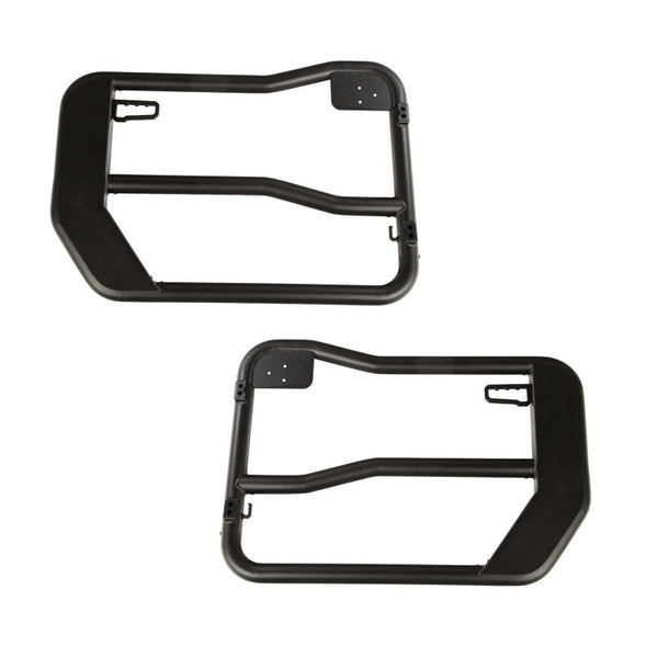 Rugged Ridge Fortis Front Tube Doors with Mirrors 18-20 Jeep Wrangler JL/JT