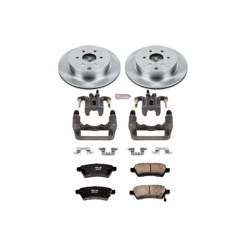 Power Stop 05-12 Nissan Pathfinder Rear Autospecialty Brake Kit w/Calipers