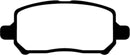 EBC 05-10 Chevrolet Cobalt 2.2 4 Lug Greenstuff Front Brake Pads