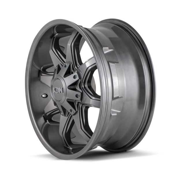 ION Type 181 18x9 / 8x180 BP / 18mm Offset / 124.1mm Hub Graphite Wheel