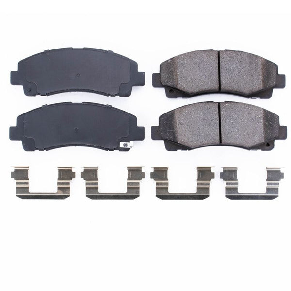 Power Stop 09-14 Acura TL Front Z17 Evolution Ceramic Brake Pads w/Hardware