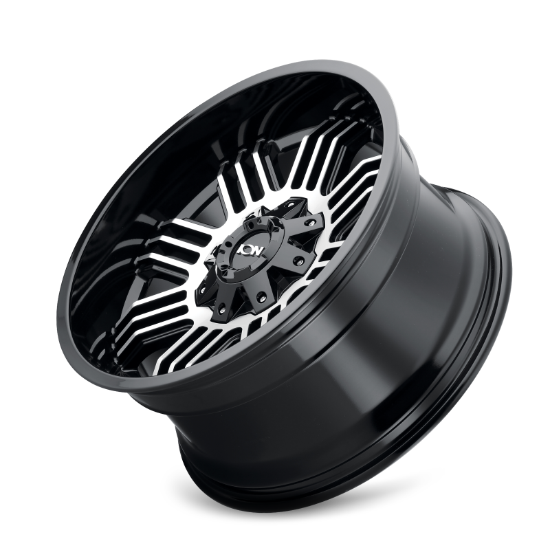 ION Type 144 17x9 / 5x127 BP / -12mm Offset / 87.1mm Hub Black/Machined Wheel