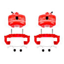 Power Stop 08-09 Audi TT Front Red Calipers w/Brackets - Pair