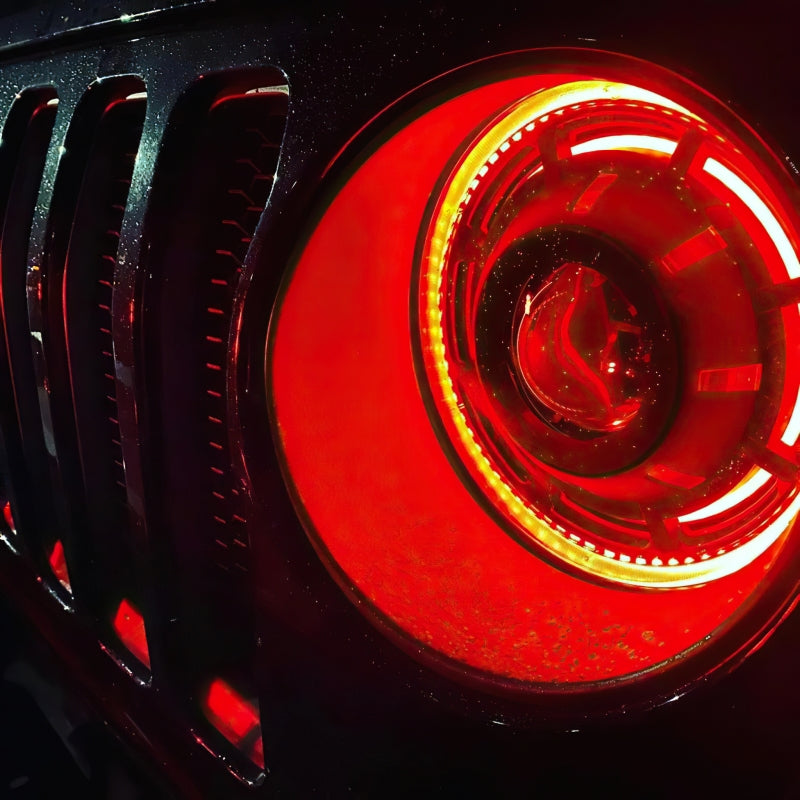 Oracle Oculus Bi-LED Projector Headlights for Jeep JL/Gladiator JT - ColorSHIFT w/ Simple Controller