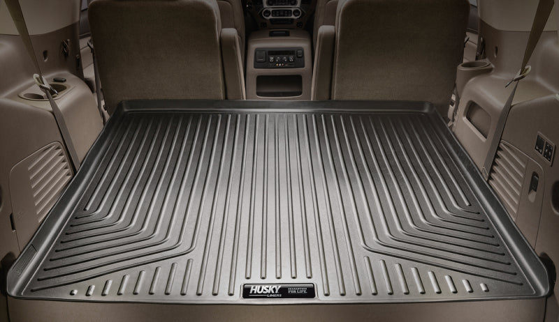 Husky Liners 11-12 Toyota Sienna WeatherBeater Gray Rear Cargo Liner (w/Man. Storing 3rd Row Seats)