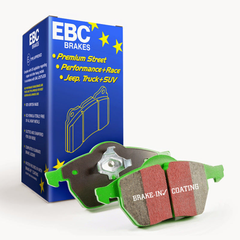 EBC 96-00 Chrysler Town & Country 3.3 (15in Wheels) Greenstuff Front Brake Pads