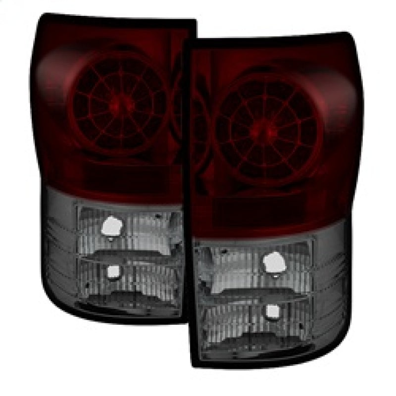 Spyder Toyota Tundra 07-13 LED Tail lights Red Smoke ALT-YD-TTU07-LED-RS