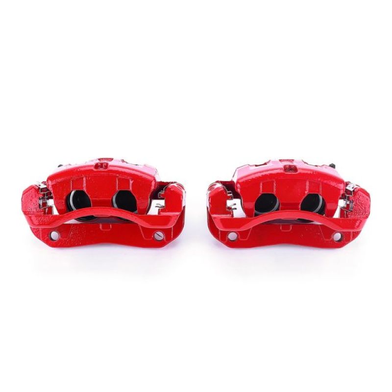 Power Stop 03-06 Acura MDX Front Red Calipers w/Brackets - Pair