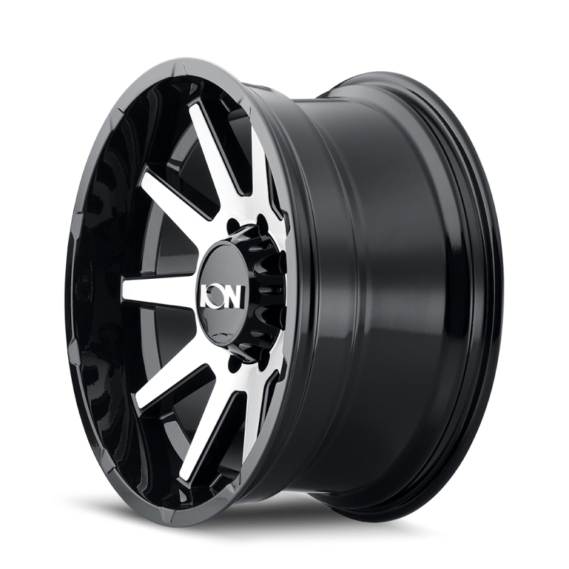 ION Type 143 17x9 / 6x135 BP / -12mm Offset / 87.1mm Hub Black/Machined Wheel