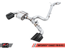 AWE Tuning 17-19 Audi RS3 8V SwitchPath Exhaust w/Diamond Black RS-Style Tips