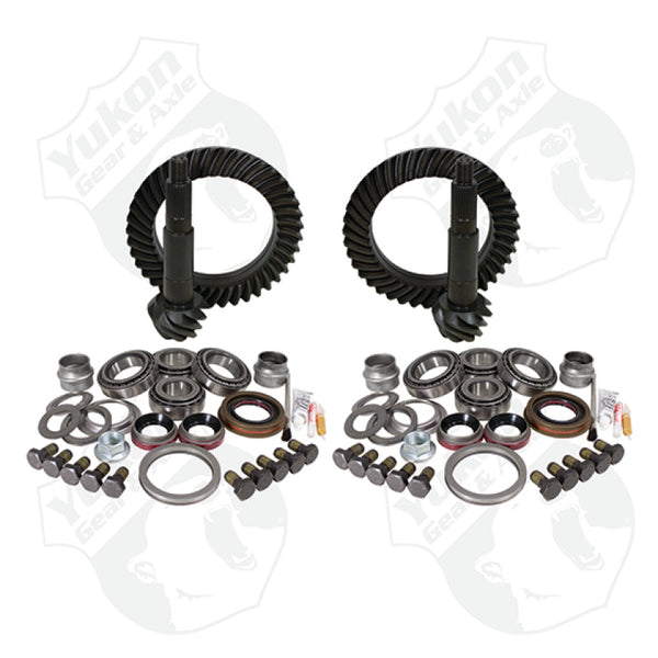 Yukon Gear Gear & Install Kit Package For Jeep JK Rubicon in a 5.38 Ratio