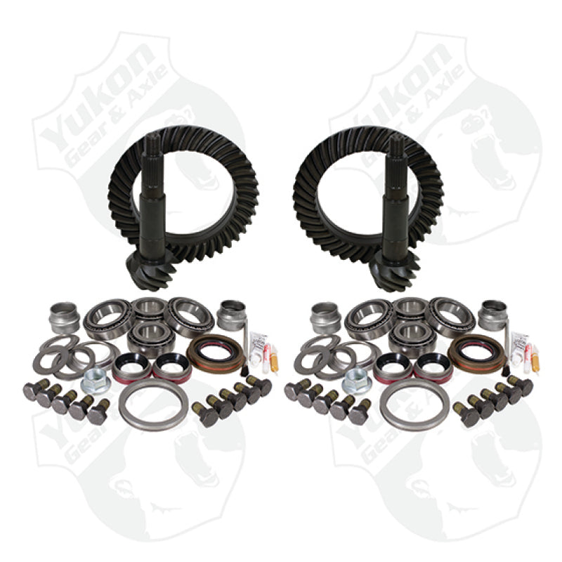 Yukon Gear Gear & Install Kit Package For Jeep JK Rubicon in a 5.38 Ratio