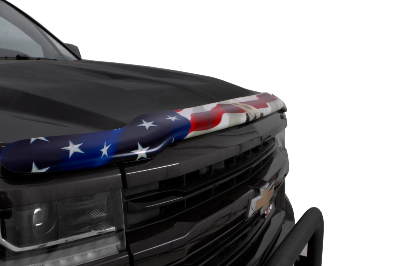 Stampede 2002-2006 Chevy Avalanche 1500 Vigilante Premium Hood Protector - Flag