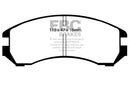 EBC 86-87 Nissan Pulsar NX 1.6 SE Redstuff Front Brake Pads